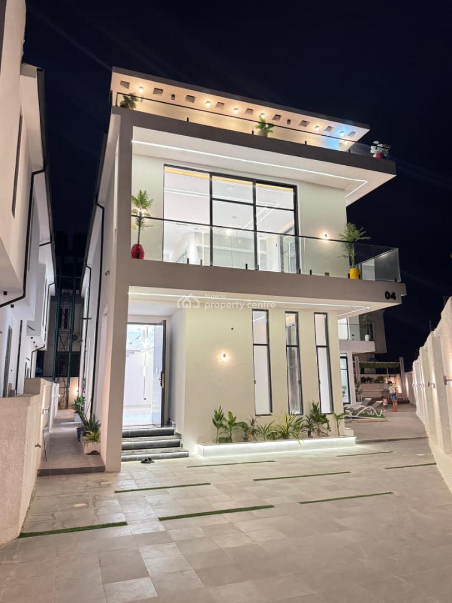 Luxurious 5 Bedroom Detached Duplex in a Serene Environment, Chevron, Lekki, Lagos, Detached Duplex for Sale