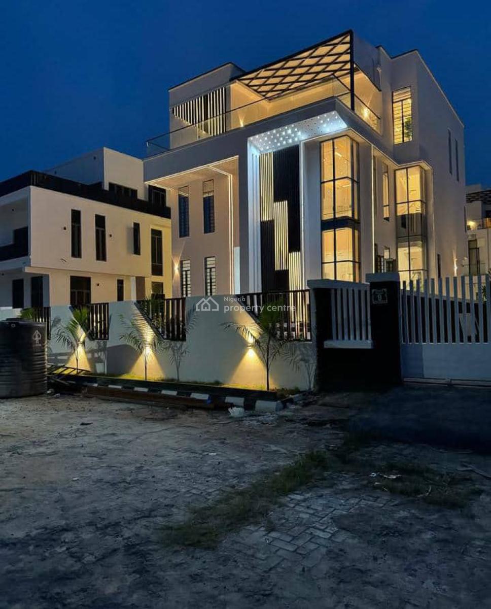 Available 6-bedroom Fully Detached Smart Duplex, Osapa London, Osapa, Lekki, Lagos, Detached Duplex for Sale