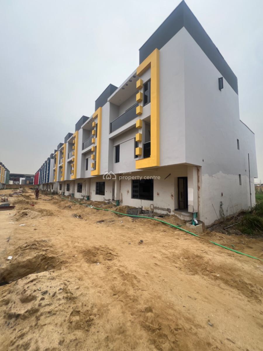 Fully Fitted 4 Bedrooms Terraced Duplex House with a Bq, Gra, Ogudu, Lagos, Terraced Duplex for Sale