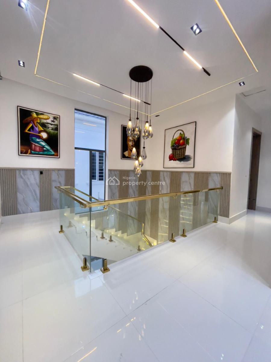 Stunning Luxury 5 Bed Fully Detached Duplex Wi, Chevron, Lekki, Lagos, Detached Duplex for Sale