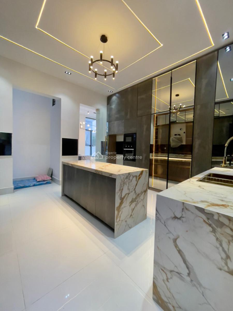 Stunning Luxury 5 Bed Fully Detached Duplex Wi, Chevron, Lekki, Lagos, Detached Duplex for Sale