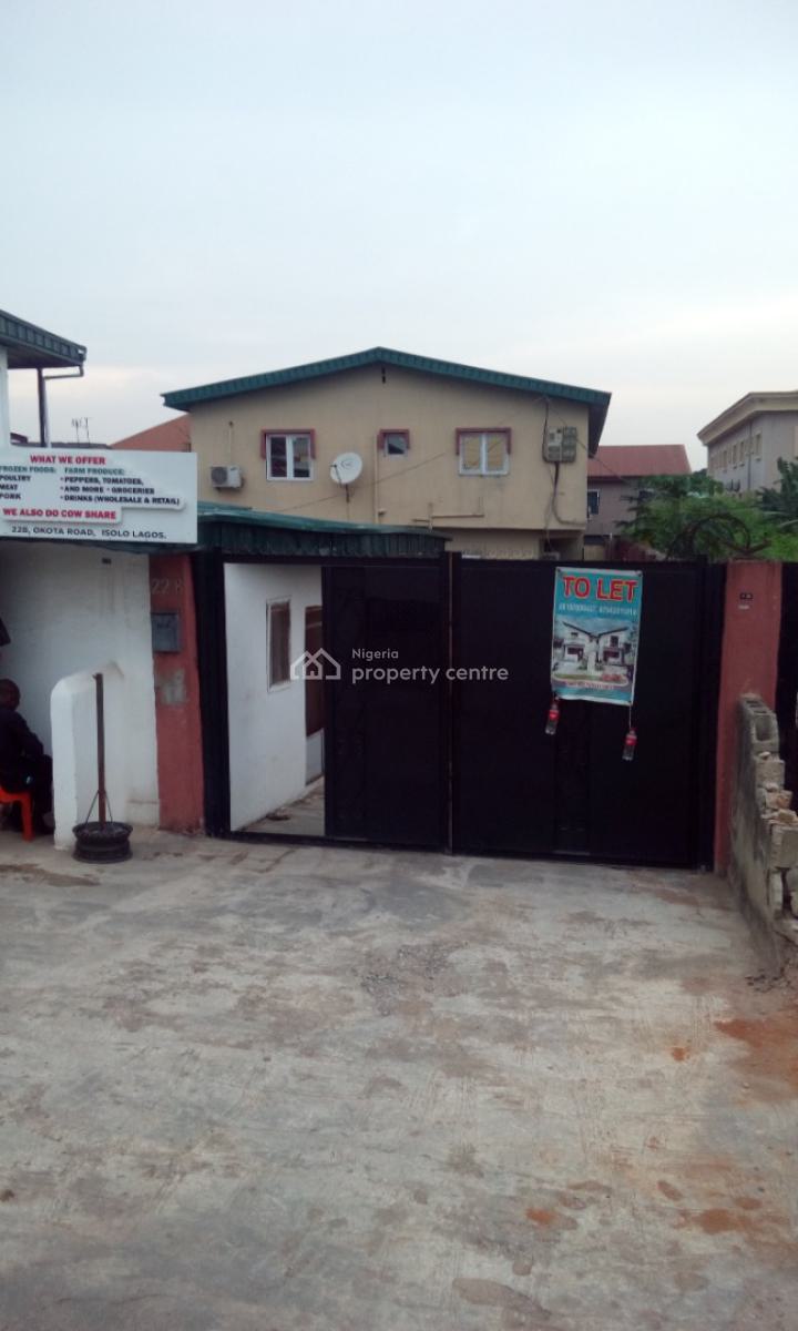 Newly Renovated 2 Bedroom Flat, Okota Road By General Hospital, Okota, Isolo, Lagos, Flat / Apartment for Rent