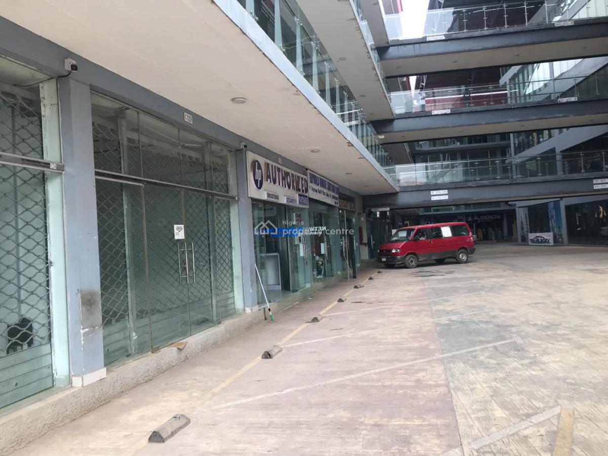 Well Built 40 Sqm Office/ Shop Space on The Ground Floor,elevator..., Strategic Location, Wuse 2, Abuja, Plaza / Complex / Mall for Rent