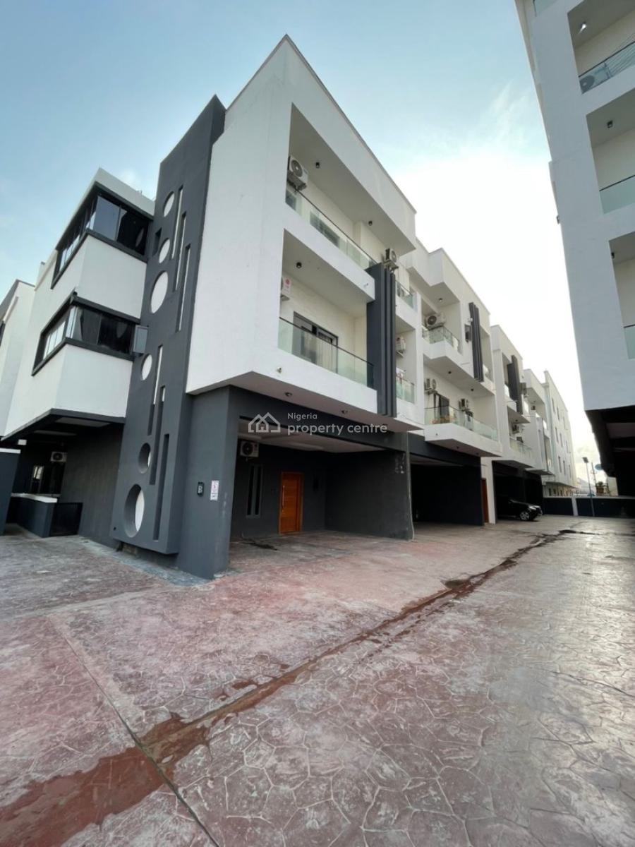 Grab This Offer of Luxury Furnished 3bedroom Terrace Duplex with Pool, in a High Serene Neighborhood, Ikate, Lekki, Lagos, Terraced Duplex for Rent