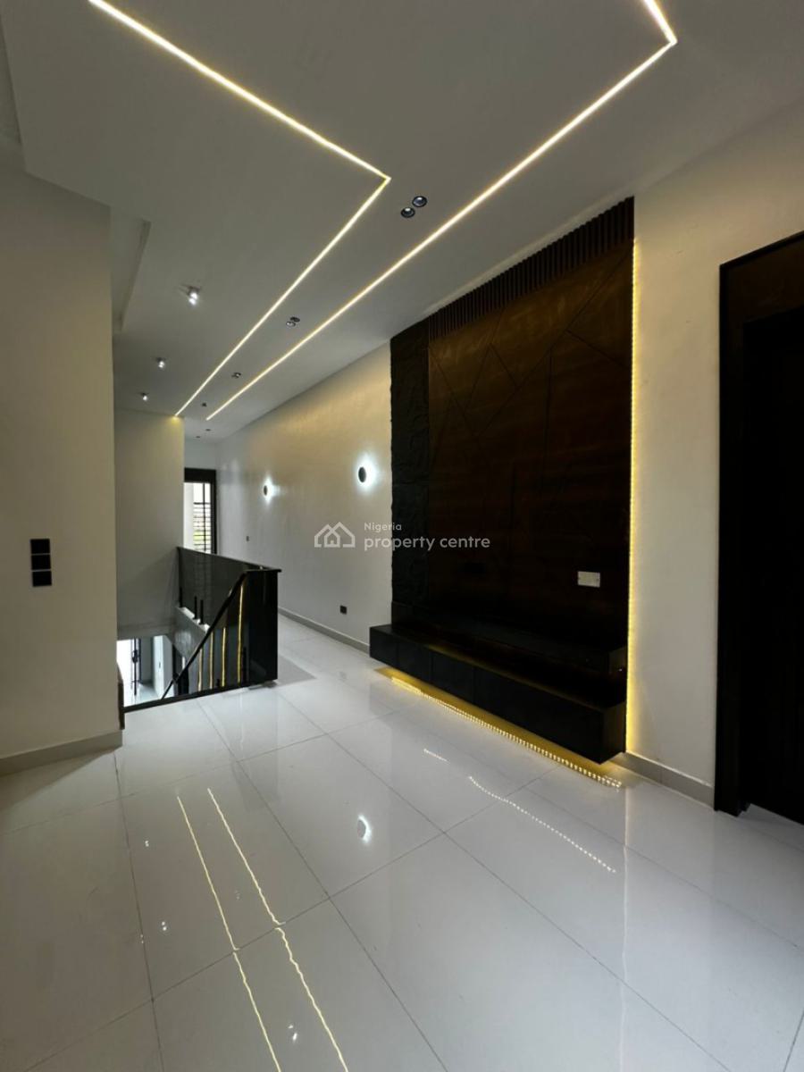 Beautiful Detailed 5 Bedroom Detached Duplex with Bq and Pool, Chevron, Lekki, Lagos, Detached Duplex for Sale