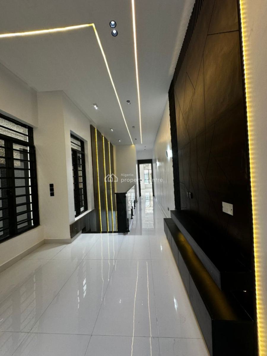 Beautiful Detailed 5 Bedroom Detached Duplex with Bq and Pool, Chevron, Lekki, Lagos, Detached Duplex for Sale