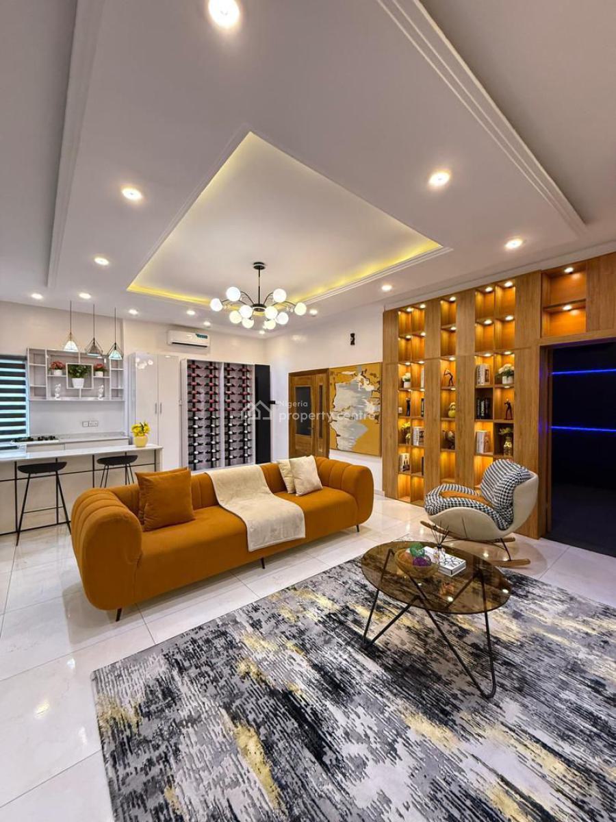 Luxurious 1 Bedroom Apartment with Private Cinema, Osapa, Lekki, Lagos, Flat / Apartment Short Let