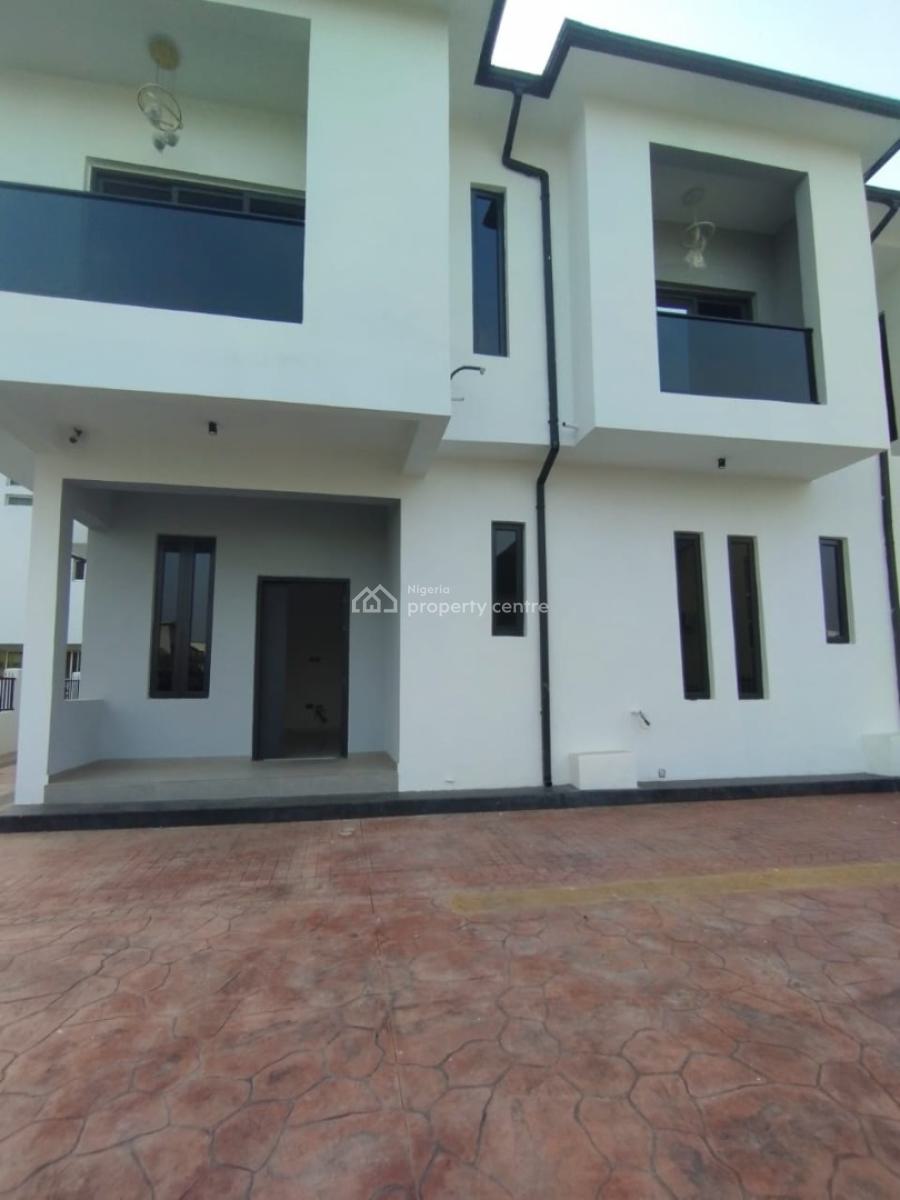 Modern 4-bedroom Semi-detached Duplex with Bq in Citiview Estate, Citiview Estate Warewa., Obafemi Owode, Ogun, Semi-detached Duplex for Sale