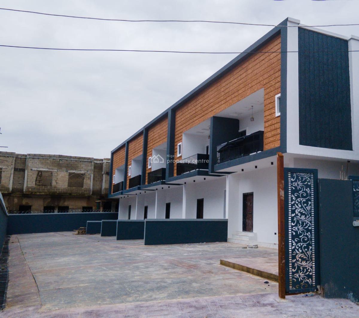 Newly Built 4 Bedroom Terrace House, Alapere, Ketu, Lagos, Terraced Duplex for Sale