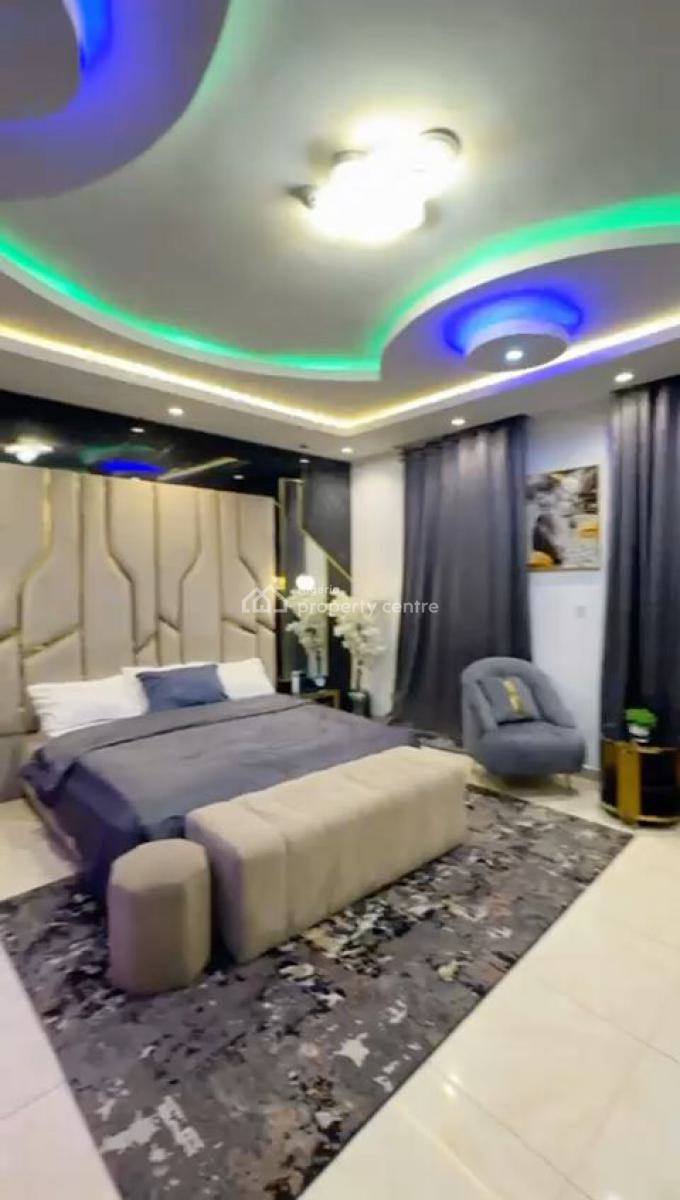 Spacious 4 Bedroom Fully Furnished Terrace Duplex, Salem Ikate, Ikate, Lekki, Lagos, Terraced Duplex for Rent