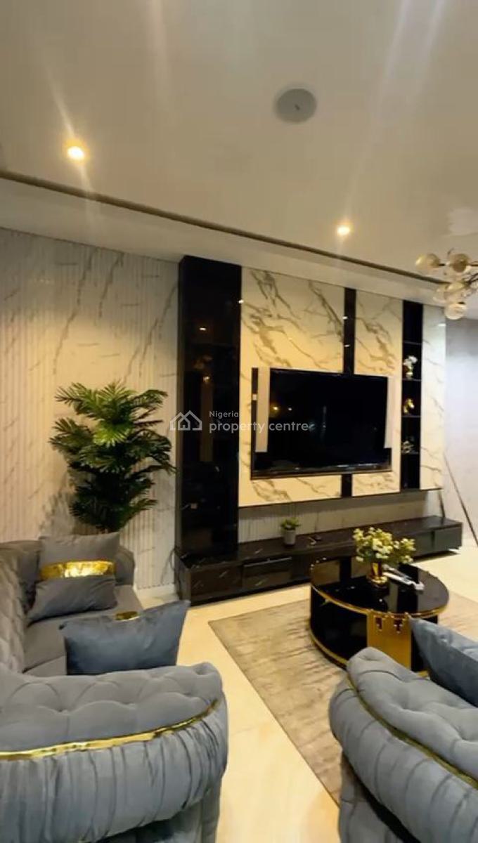 Spacious 4 Bedroom Fully Furnished Terrace Duplex, Salem Ikate, Ikate, Lekki, Lagos, Terraced Duplex for Rent