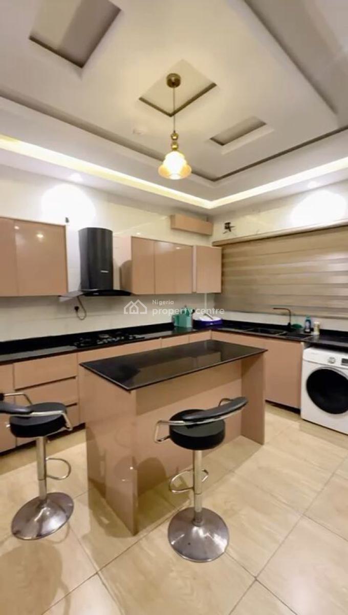 Spacious 4 Bedroom Fully Furnished Terrace Duplex, Salem Ikate, Ikate, Lekki, Lagos, Terraced Duplex for Rent
