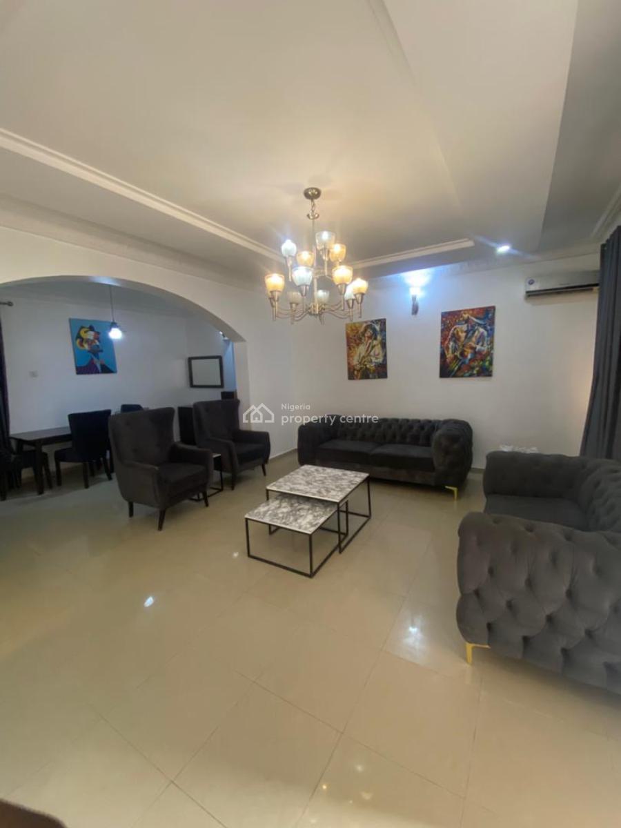 Fully Furnished 3 Bedroom Block of Flat, It Comes with Generator/inverter, Mabushi, Abuja, Flat / Apartment for Rent