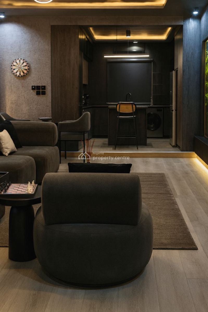 Luxury 1 Bedroom Apartment with Ps5, Swimming Pool, Tennis ,private L, Lekki Phase 1, Lekki, Lagos, Flat / Apartment Short Let