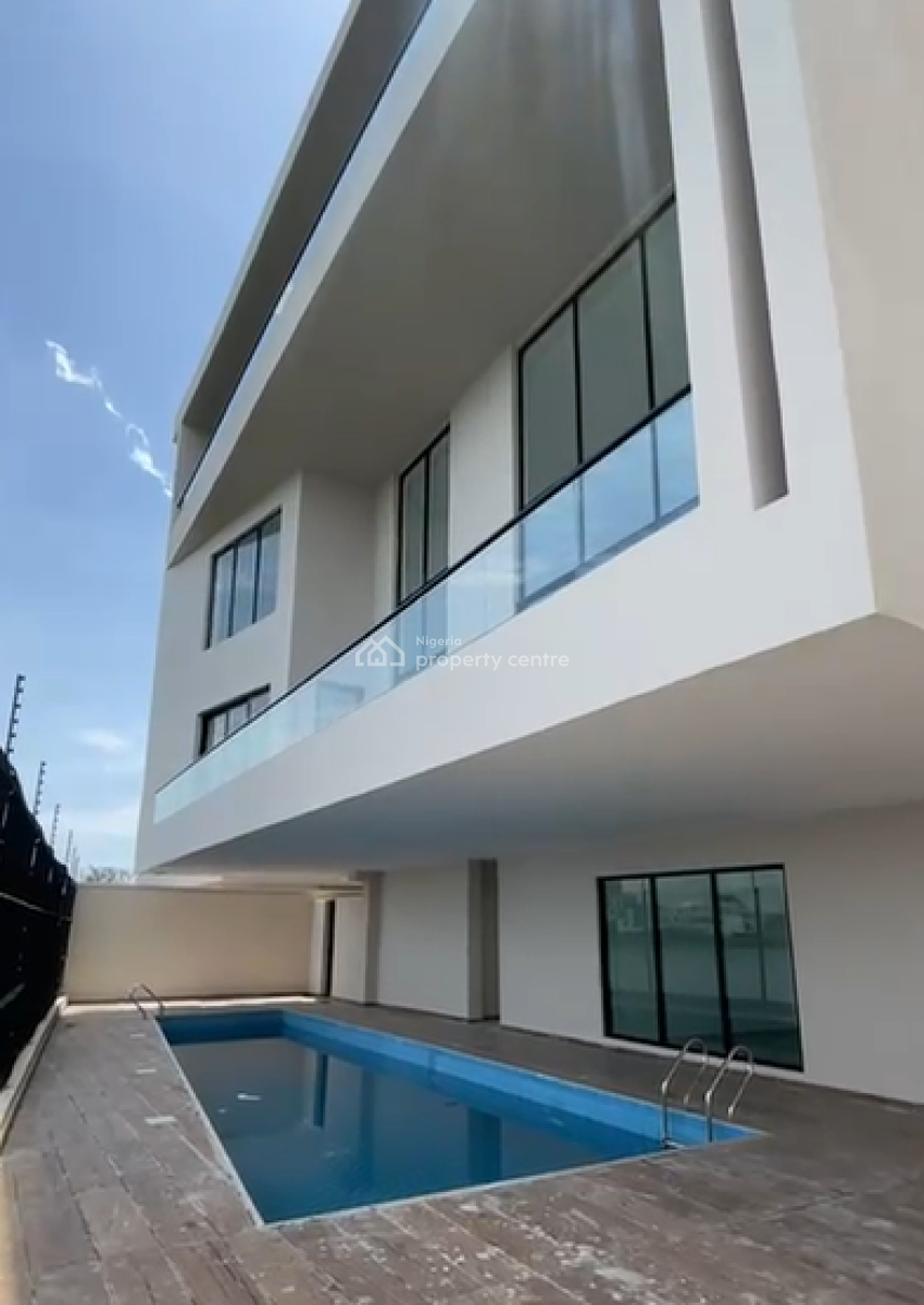 Superb Luxury Waterfront 6 Bedroom Fully Detached Duplex with Jetty, Banana Island, Ikoyi, Lagos, House for Sale