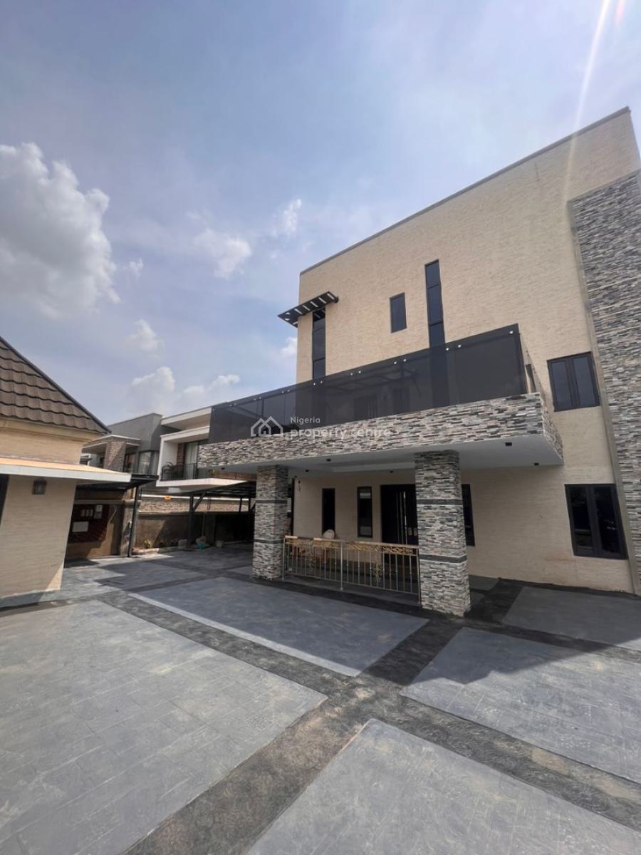 Very Spacious 5 Bedroom Twin Duplex with 3 Living Rooms, Guzape District, Abuja, House for Rent