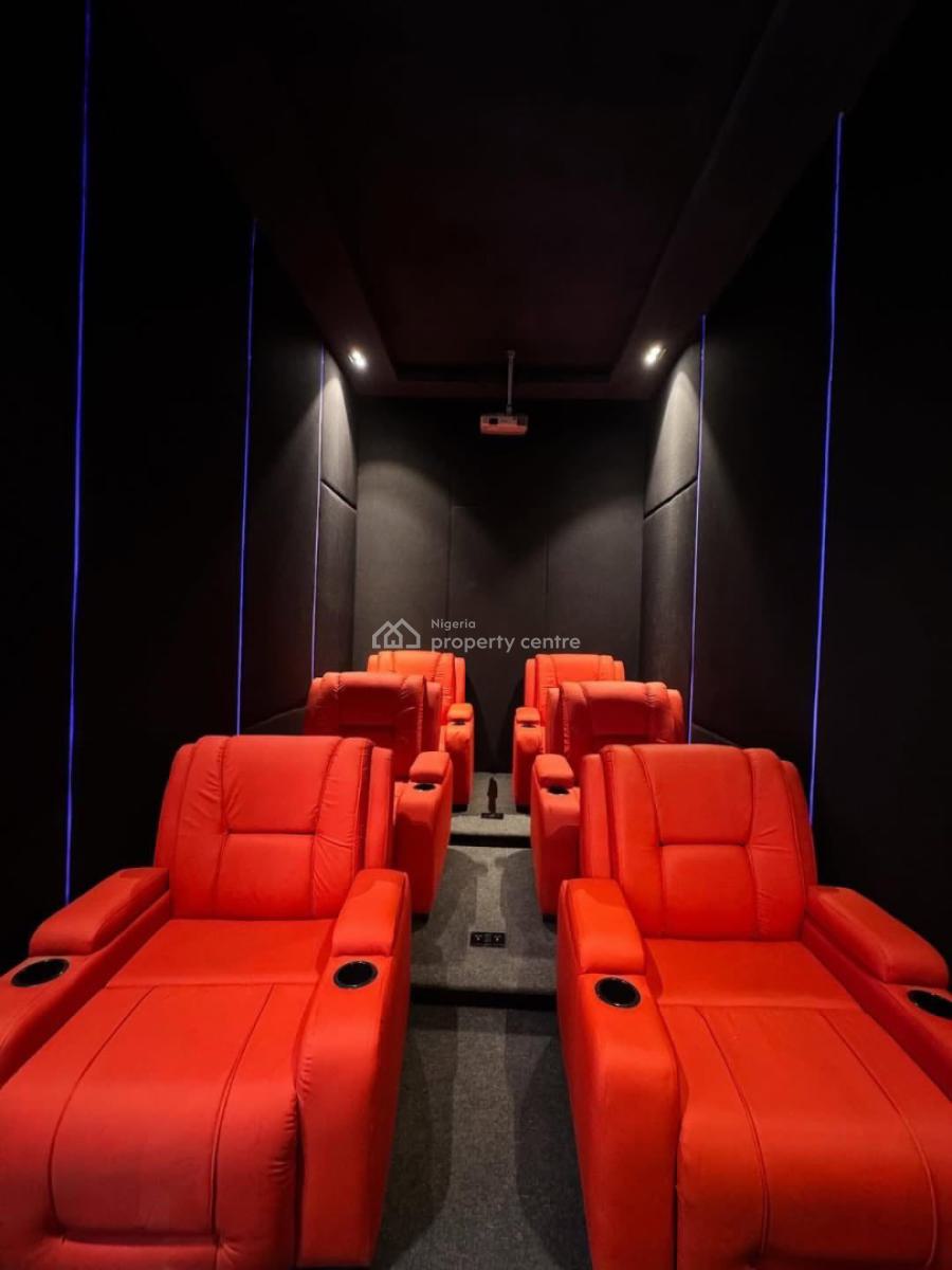 Stunning 5 Bedroom Detached Duplex with Pool,cinema, and Bq, Chevron Toll Gate, Lekki, Lagos, Detached Duplex for Sale