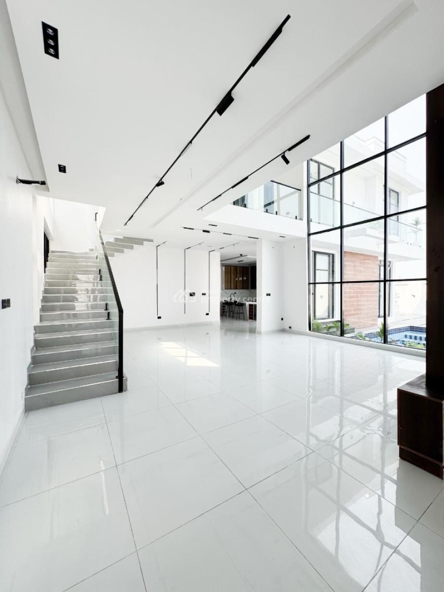 Lovely 5 Bedroom Detached Duplex with Swimming Pool and Bq, Chevron, Lekki, Lagos, Detached Duplex for Sale