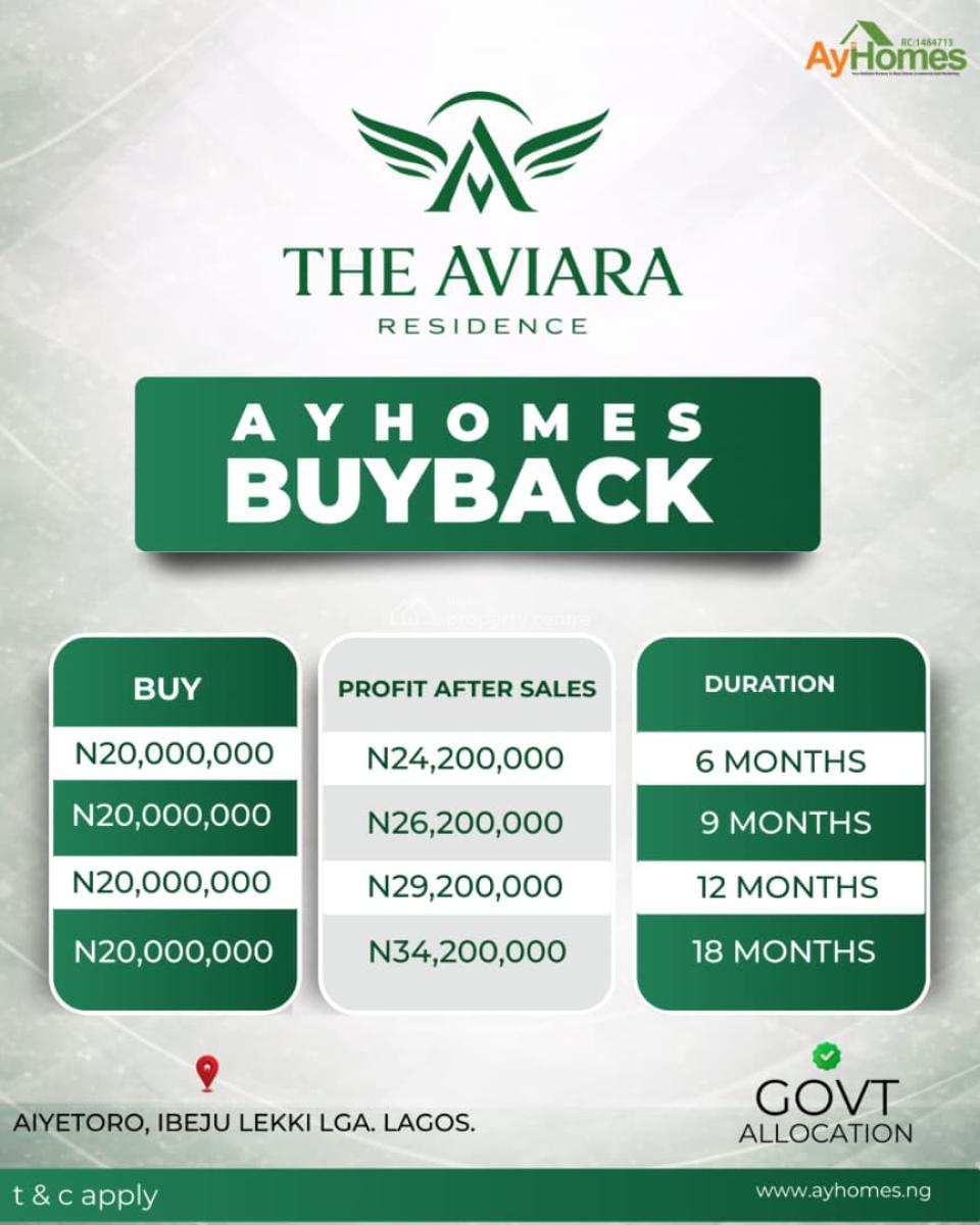 Land, Ibeju Lekki, Lagos, Residential Land for Sale