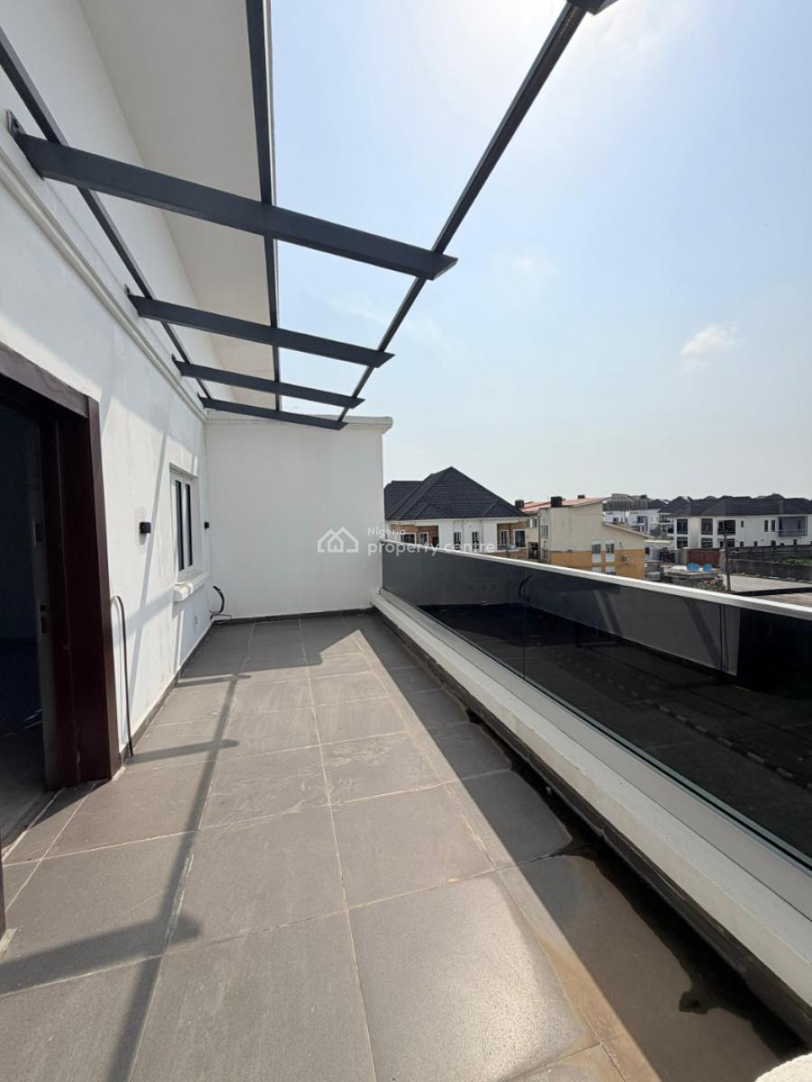 Stunning 5 Bedroom Terrace Duplex in a Secure Estate, Ikota, Lekki, Lagos, Terraced Duplex for Sale