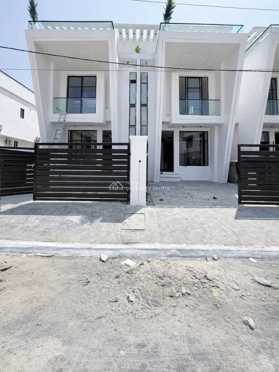 4 Bedroom Semi-detached Duplex + Bq, Ikota, Lekki, Lagos, Semi-detached Duplex for Rent