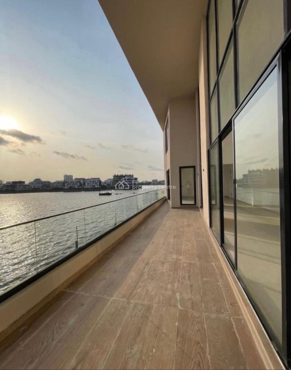 Waterfront 6 Bedroom Luxury Villa + 2 Bq, Swimming Pool, Elevator, Banana Island, Ikoyi, Lagos, House for Sale