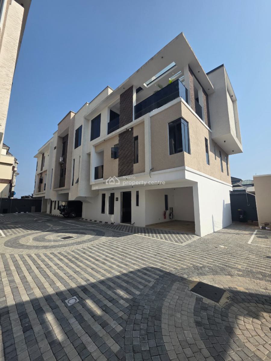 Luxury 4 Bedroom Terrace Duplex with Bq, Lekki Phase 1, Lekki, Lagos, Terraced Duplex for Sale