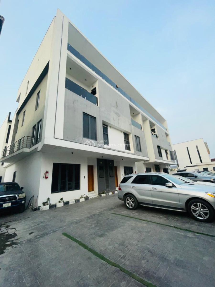 Luxury 4 Bedroom Terrace Duplex with Bq, Ologolo, Lekki, Lagos, Terraced Duplex for Rent