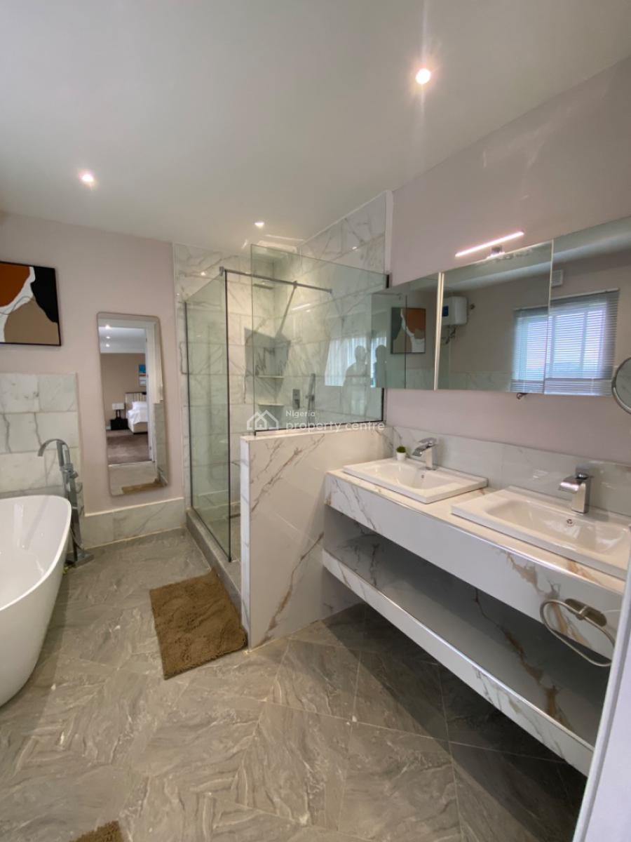 Fully Furnished 4 Bedrooms Maisonette with a Maid Room, Periwinkle Estate, Lekki Phase 1, Lekki, Lagos, Flat / Apartment for Rent