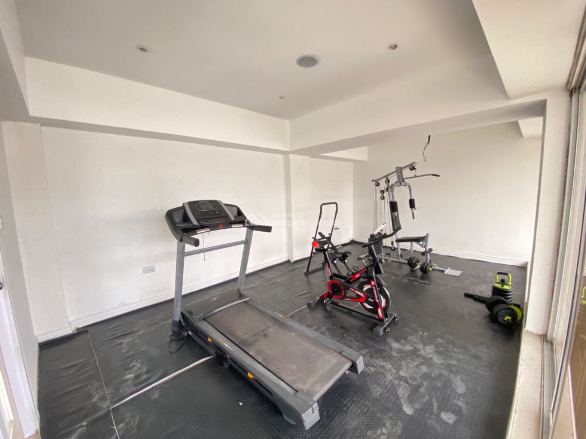 Fully Furnished 4 Bedrooms Maisonette with a Maid Room, Periwinkle Estate, Lekki Phase 1, Lekki, Lagos, Flat / Apartment for Rent