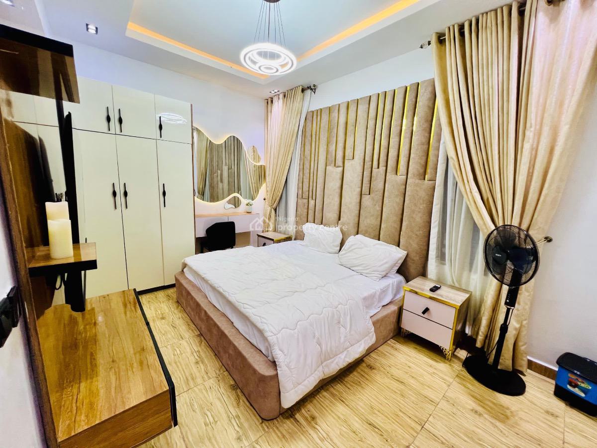 4 Private Luxury Apartments, Orchid Road, Lekki, Lagos, Semi-detached Duplex Short Let