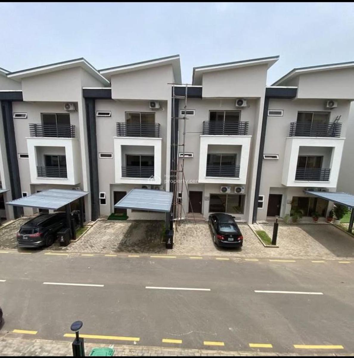 Luxury 4 Bedrooms Terraced Duplex with Bq on Fully Tarred Road, Area 1 Axis, Durumi, Abuja, Terraced Duplex for Rent