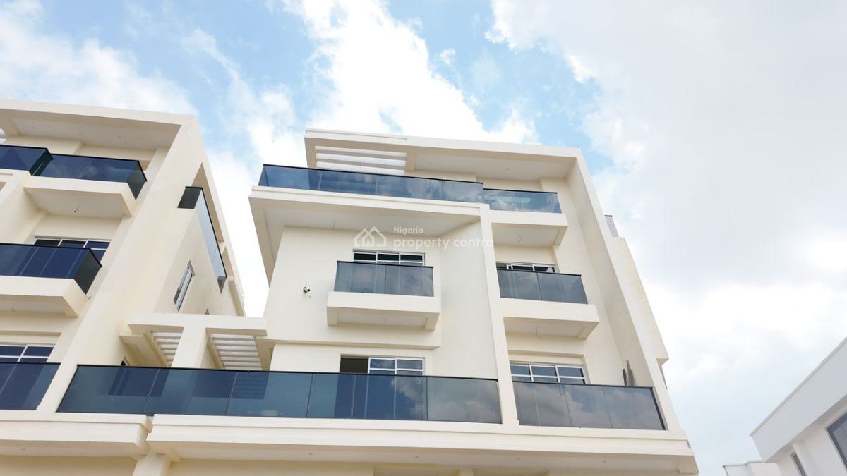 a Smart 4-bedroom Terrace Duplex + Bq, Katampe Extension, Katampe, Abuja, Terraced Duplex for Sale