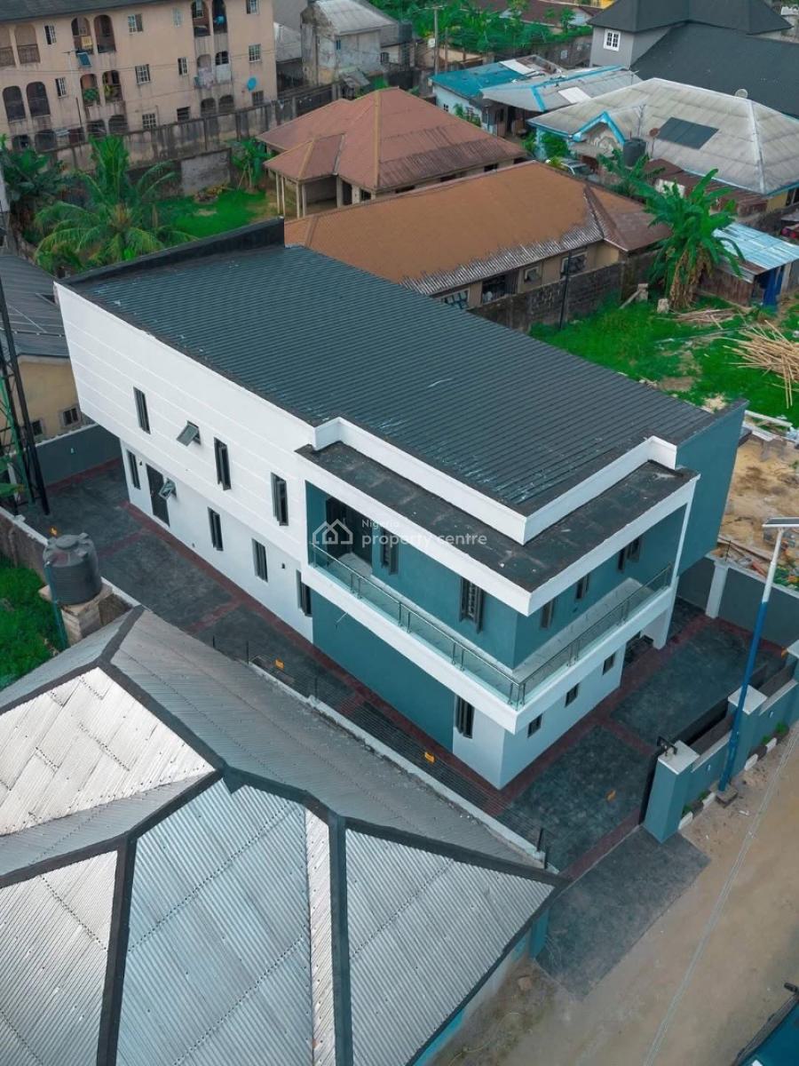 Contemporary 4 Bedroom Duplex with a Self Contain Bq, Akwaka, Rumuodomaya, Port Harcourt, Rivers, Detached Duplex for Sale