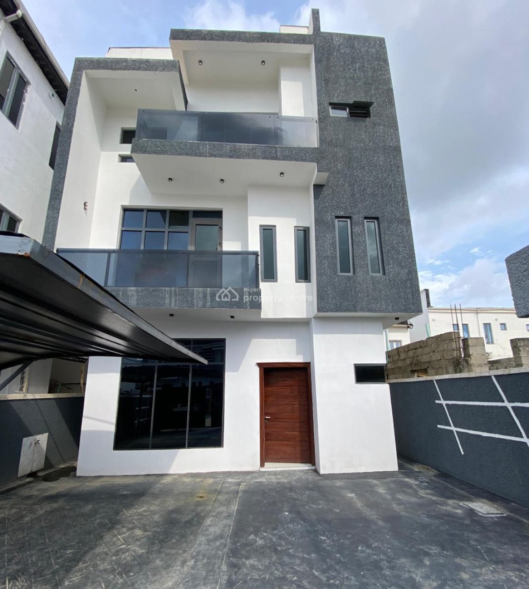 Premium 5 Bedroom Fully Detached Duplex with  Bq., Ikota, Lekki, Lagos, Detached Duplex for Sale