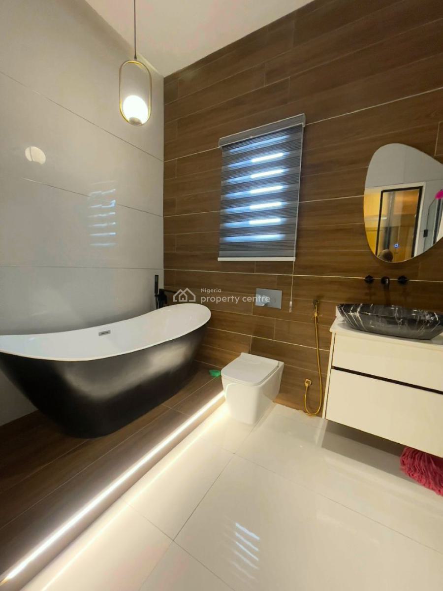 Beautifully Furnished 4 Bedroom Detached Duplex with Pool and Bq, Ajah, Lagos, House for Rent