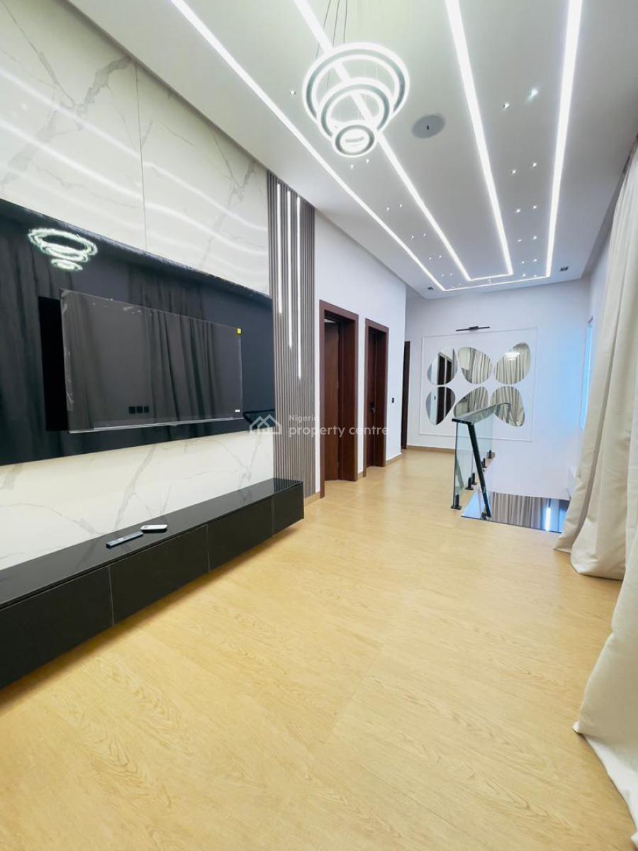 Beautifully Furnished 4 Bedroom Detached Duplex with Pool and Bq, Ajah, Lagos, House for Rent