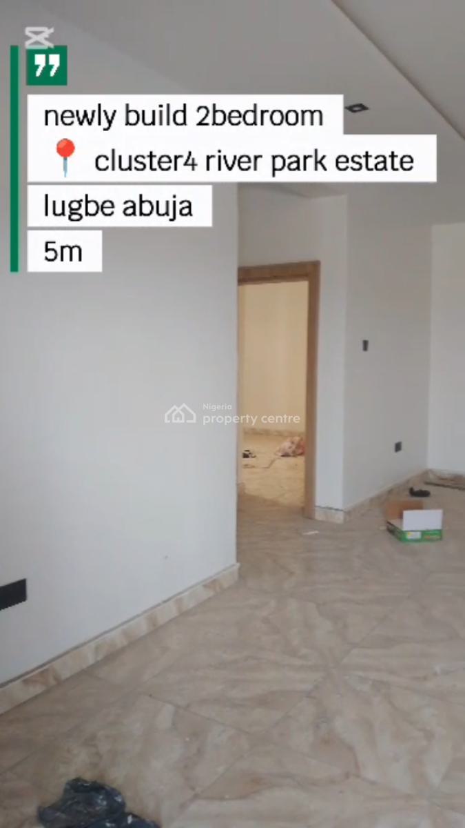2 Bedroom Block of Flat, River Park Estate, Lugbe District, Abuja, Flat / Apartment for Rent