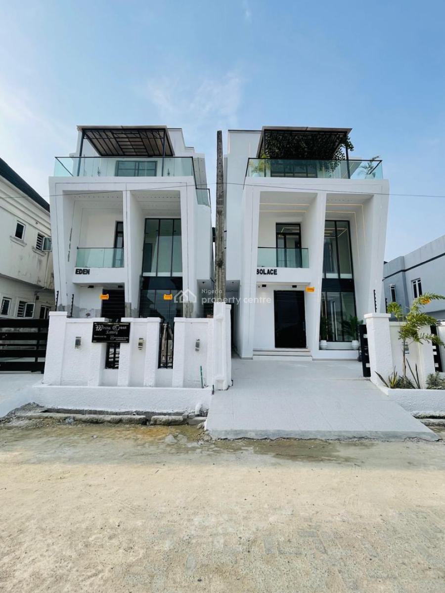 Exclusively Finished 4 Bedroom Luxury Home with Penthouse, Cinema, Ajah, Lagos, House for Sale
