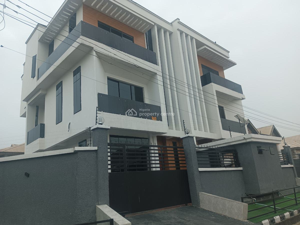 Newly Built 4 Bedroom Semi-detached Duplex with Bq, Estate Off Raji Rasaki Road, Amuwo Odofin, Lagos, Semi-detached Duplex for Sale