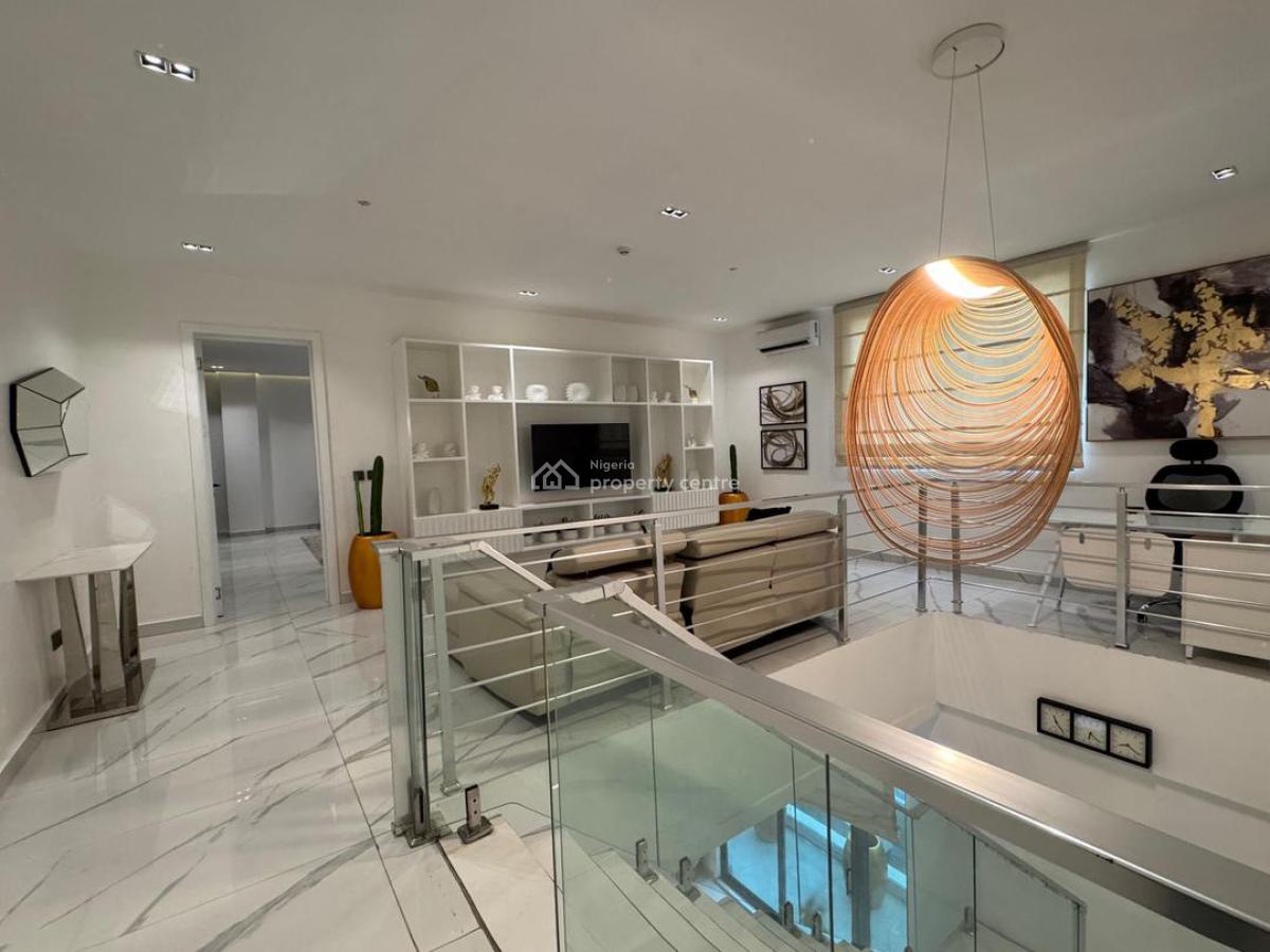 P4 -- Luxury 3-bedroom Maisonette on The 5th & 6th Floor, Lekki Phase 1, Lekki, Lagos, Flat / Apartment Short Let