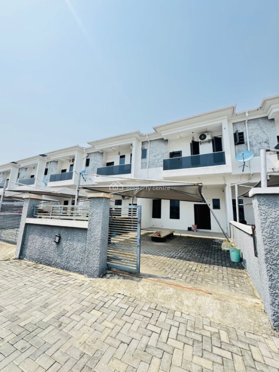Spacious 4 Bedroom Terraced Duplex (self Compound), Orchid Emcel Court, Lekki, Lagos, Terraced Duplex for Rent