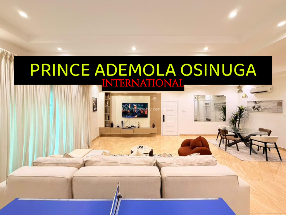 Luxury & Furnished 3 Bedroom Apartment +bq+pool+gym, Parkview Estate Ikoyi, Parkview, Ikoyi, Lagos, Flat / Apartment for Rent