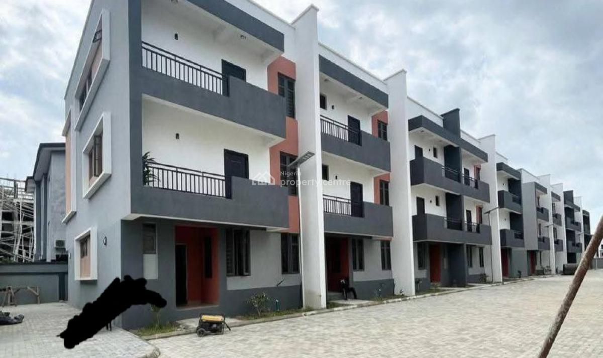 Meticulously Crafted 4 Bedroom Terrace Duplex + Bq in a Secured Estate, Ikate, Lekki, Lagos, Terraced Duplex for Sale