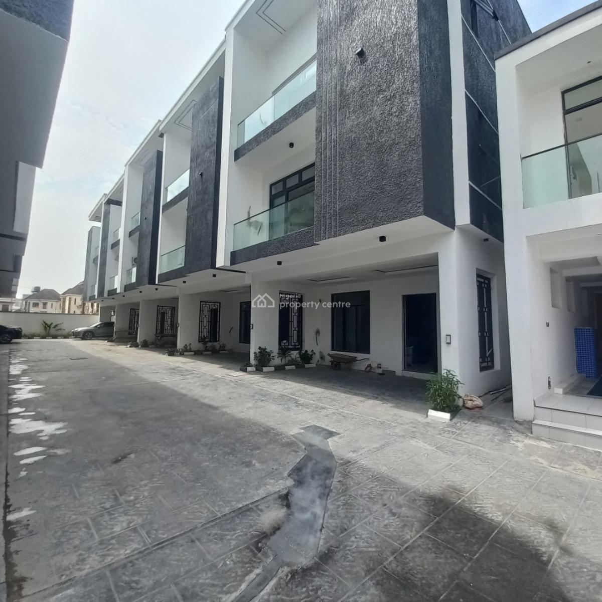 Luxury 5 Bedroom Terrace Duplex with Pool ,bq, Ikate Elegushi, Lekki, Lagos, Terraced Duplex for Sale