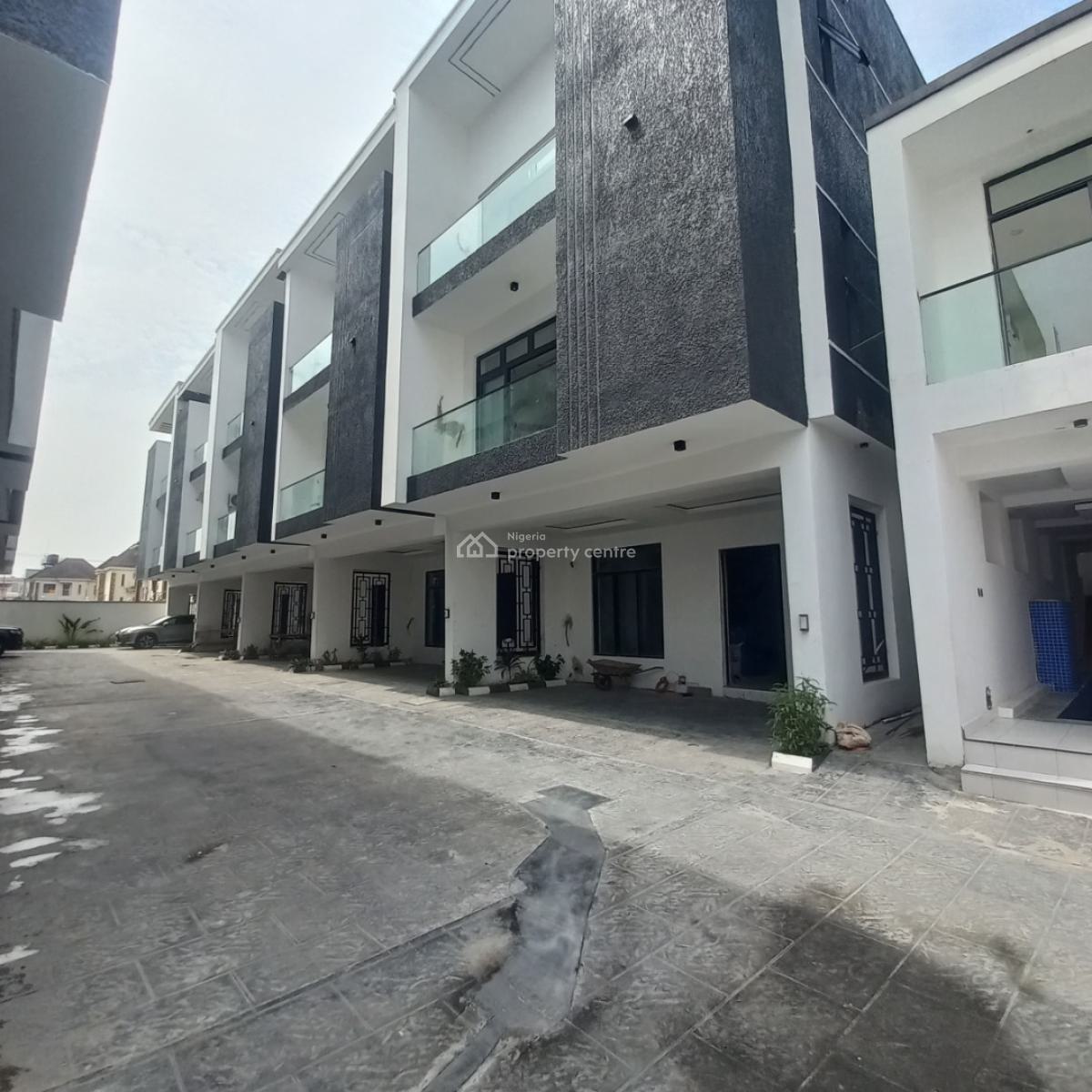 Luxury 5 Bedroom Terrace Duplex with Pool ,bq, Ikate Elegushi, Lekki, Lagos, Terraced Duplex for Sale