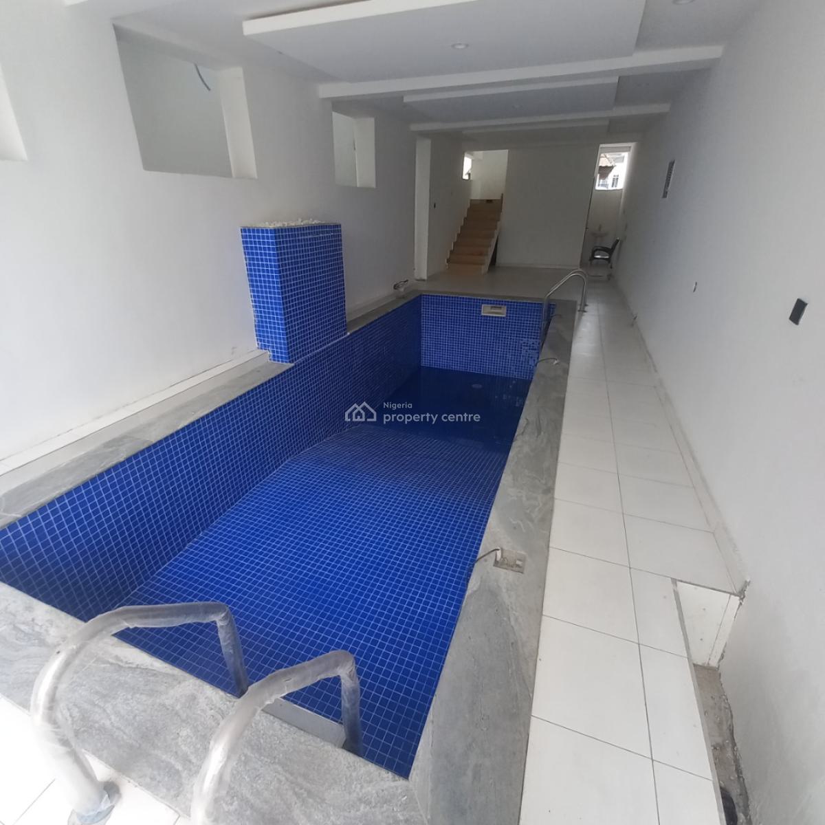 Luxury 5 Bedroom Terrace Duplex with Pool ,bq, Ikate Elegushi, Lekki, Lagos, Terraced Duplex for Sale
