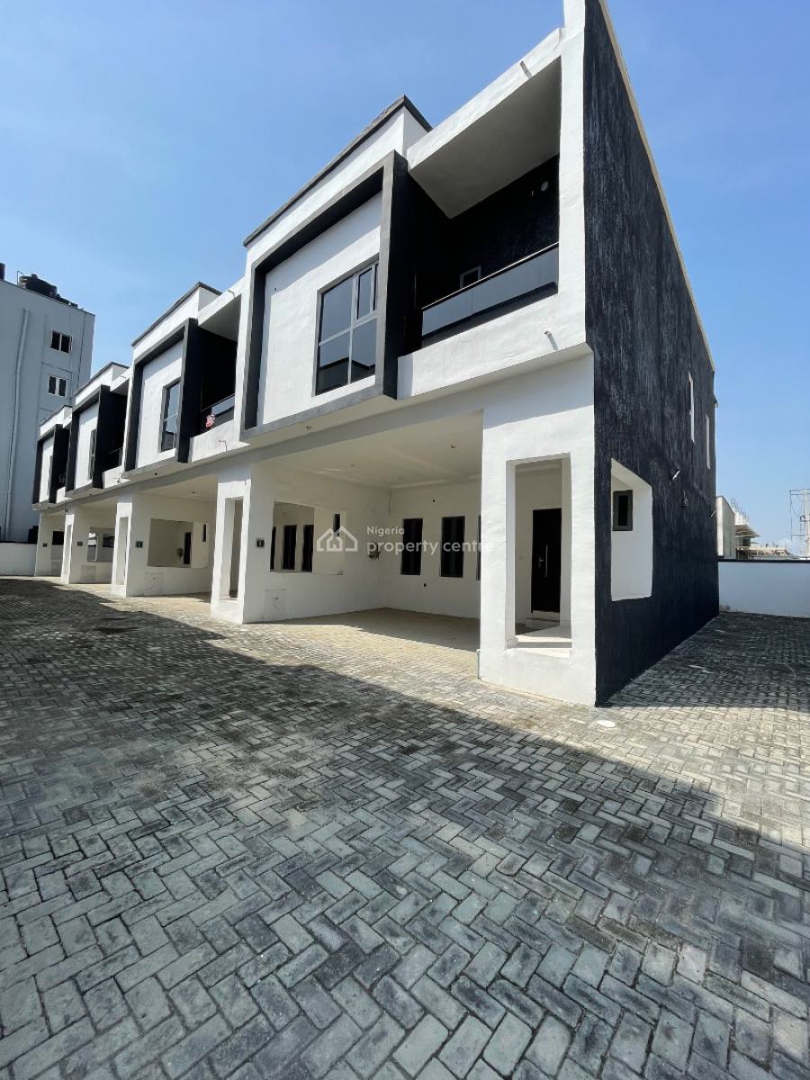 4 Bedroom Terrace Duplex, New Road, By Coastal Road, Lekki Phase 1, Lekki, Lagos, Terraced Duplex for Rent
