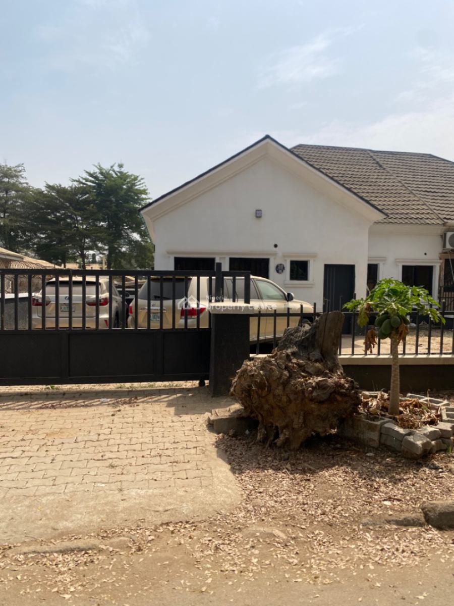 Luxury 3 Bedroom Bungalow Alone in The Compound, Life Camp, Abuja, Semi-detached Bungalow for Rent