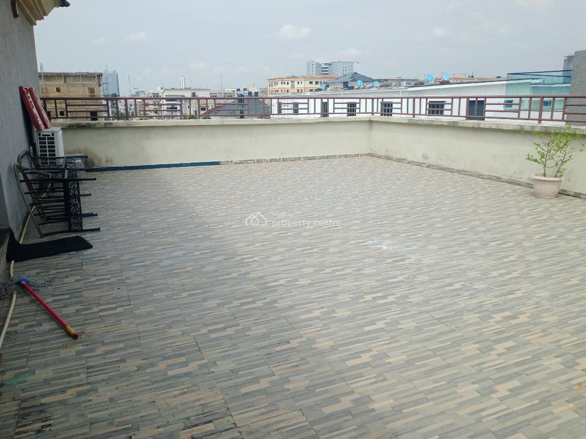 Furnished 1 Bedroom Penthouse with Rooftop and Inverter for Backup Pow, Oniru, Victoria Island (vi), Lagos, Flat / Apartment for Rent